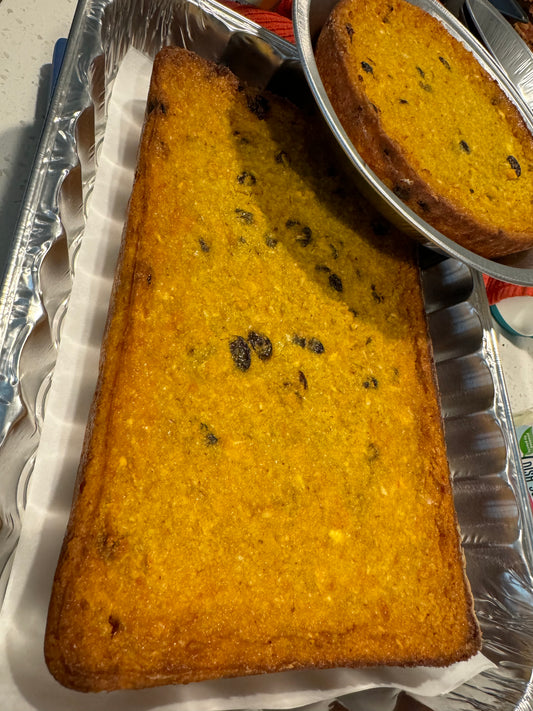 Cassava / Pumpkin Pone